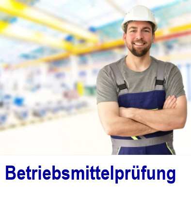 in regelmigen Abstnden eine Betriebsmittelprfung durchfhren .