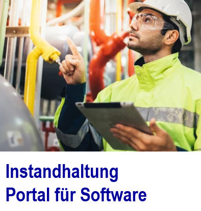 Instandsetzung sicher  planen. Software als Instandhaltung Portal Soft