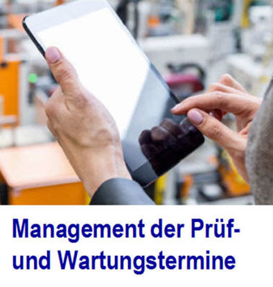 Dokumentenmanagement mit Arbeitsschutz-Software Arbeitsmittelprfung, Prfung, Leiter, Tritte, Anschlagmittel, kraftbettigte Tren & Tore, Flurfrderfahrzeuge, Hebebhnen, Winden