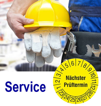 Prfnachweis fr den Service der Instandhaltung Service Instandhaltung , service, Instandhaltung